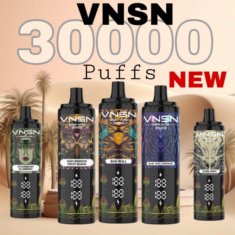 Best VNSN Quake Ultra 30000 Puffs Disposable VApe In UAE