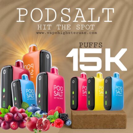 Pod Salt 15000 Puffs Disposable Vape 20mg in Dubai & UAE – Best Price Online
