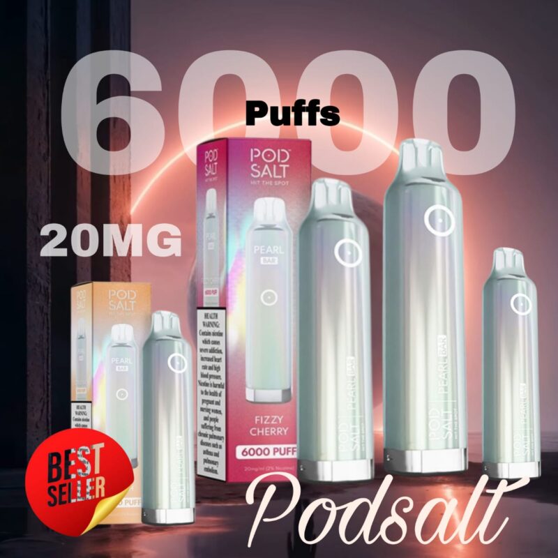 Pod Salt Pearl Bar 6000 Puffs 20mg Disposable Vape in UAE [2025]