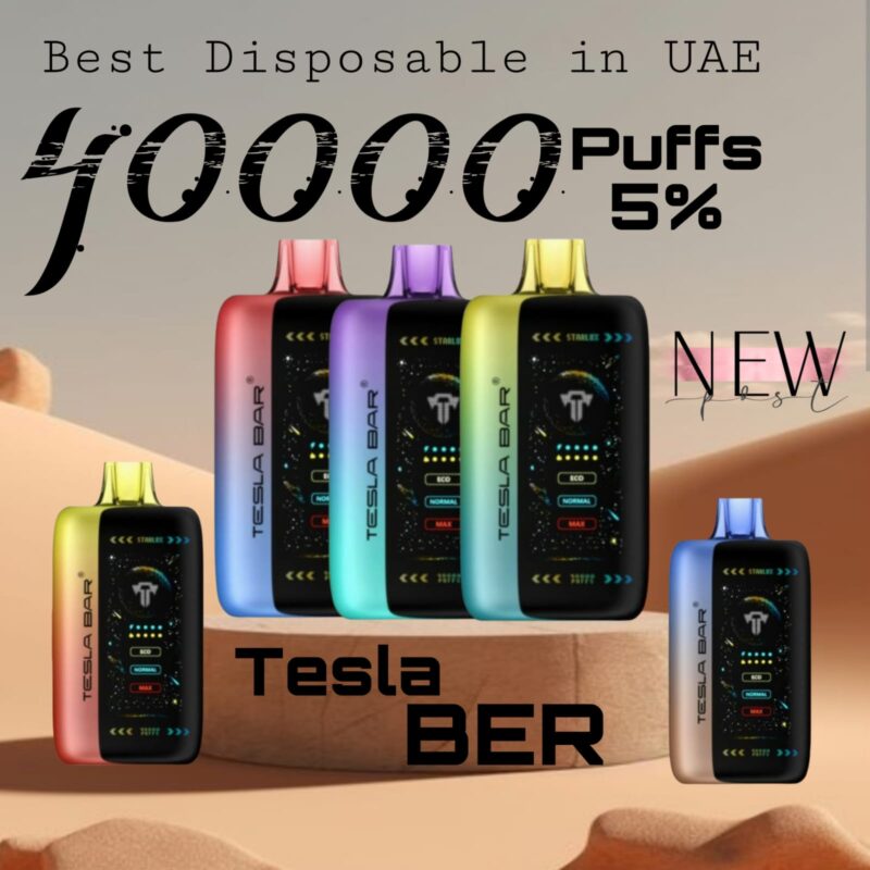 TESLA BAR XT 40000 Puffs Disposable Vape in Dubai UAE [2025]
