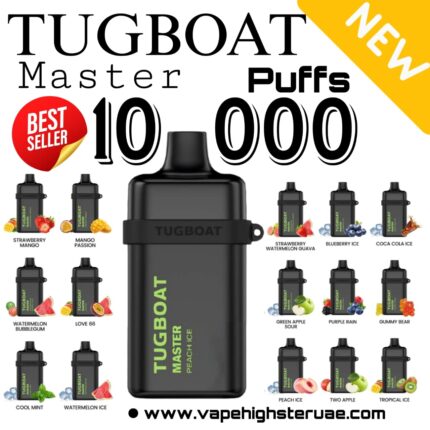Tugboat Master 10000 Puffs 50mg Disposable Vape In Dubai UAE