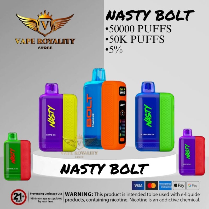 Nasty Bolt Hyperbeast 50000 puffs