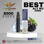 ALT NU 8000 Puffs 20mg Disposable Vape  In Dubai - Image 2
