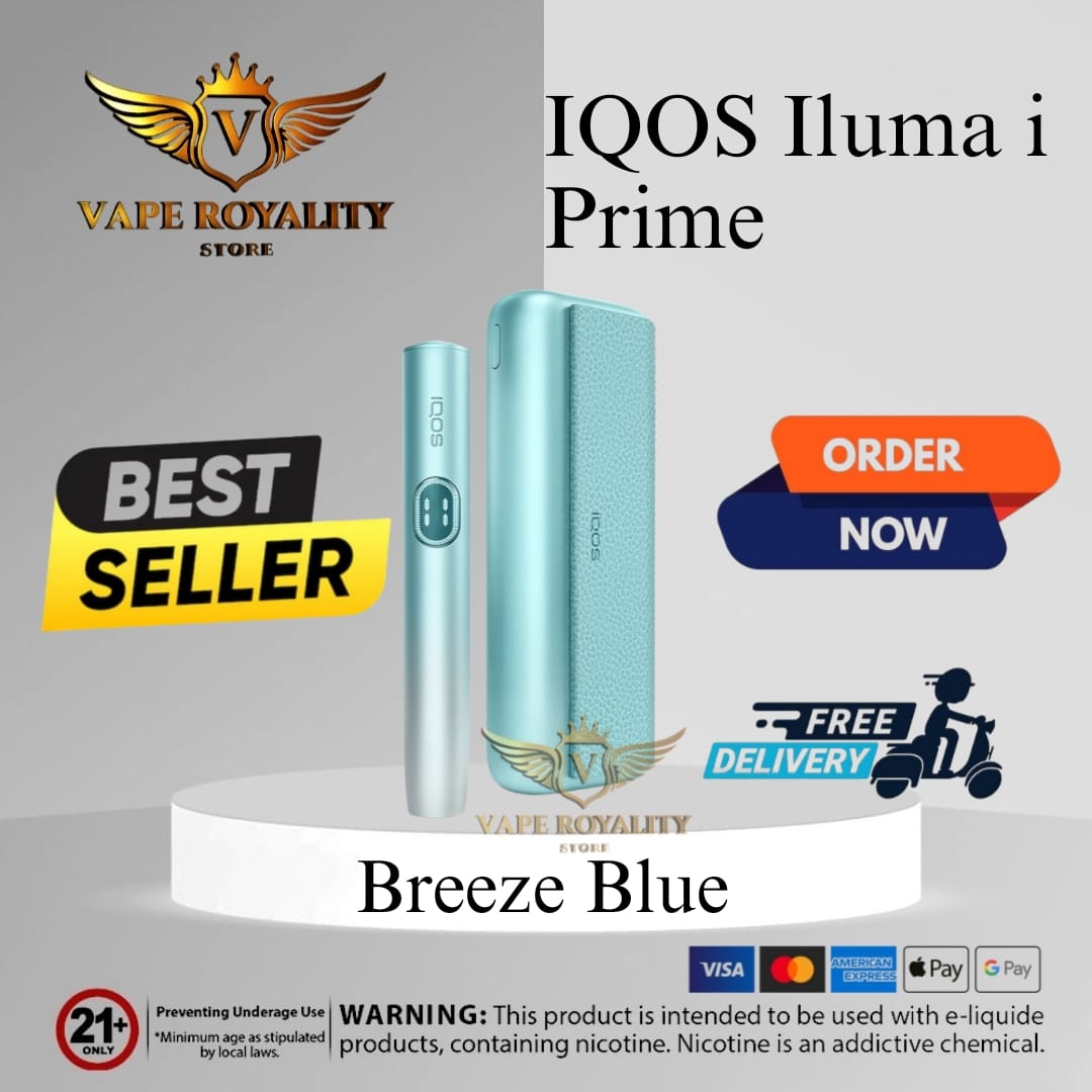 Best IQOS Iluma i Prime Breeze Blue IQOS ILUMA i Prime Breeze Blue