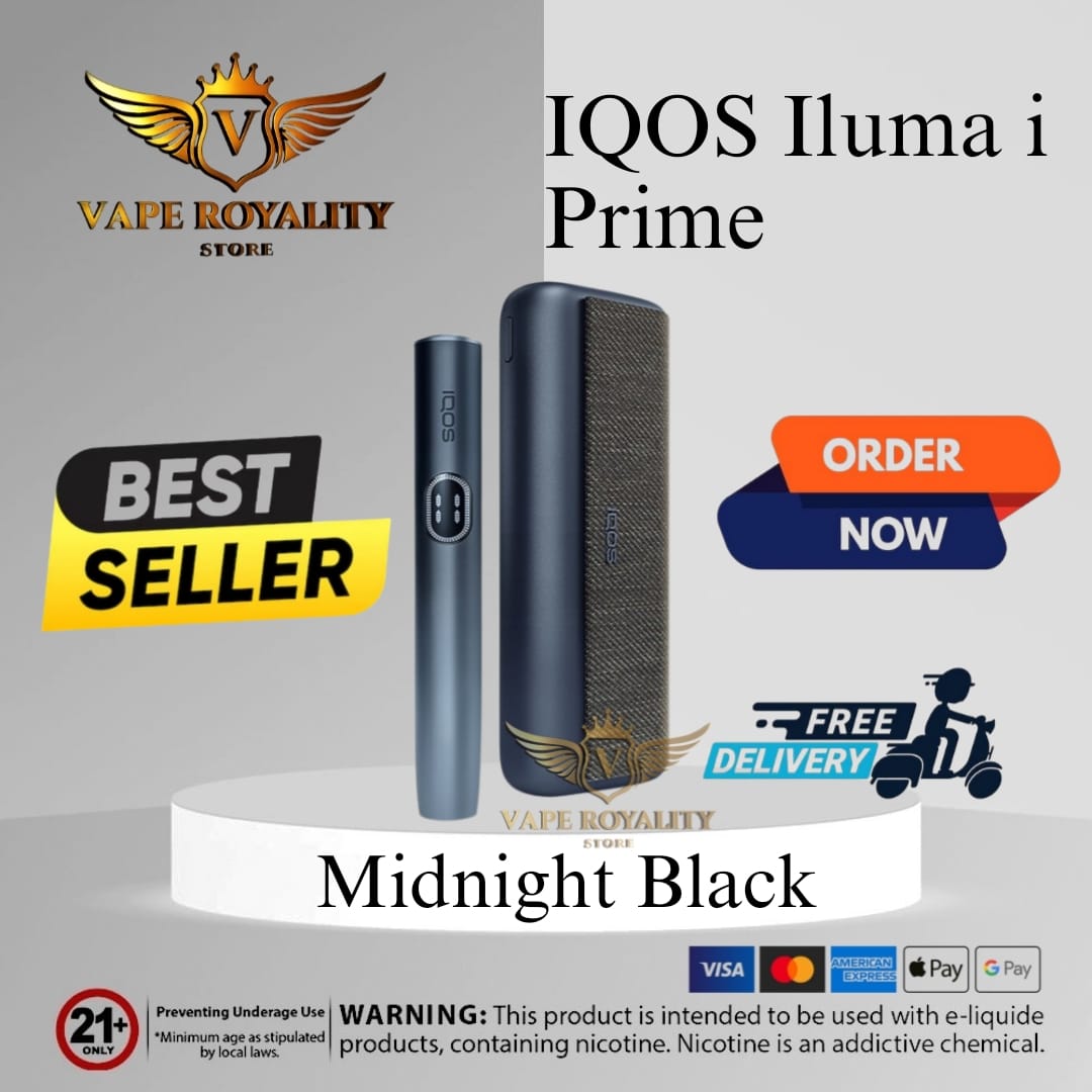 Best IQOS Iluma i Prime Midnight Black IQOS Iluma I Prime Midnight Black