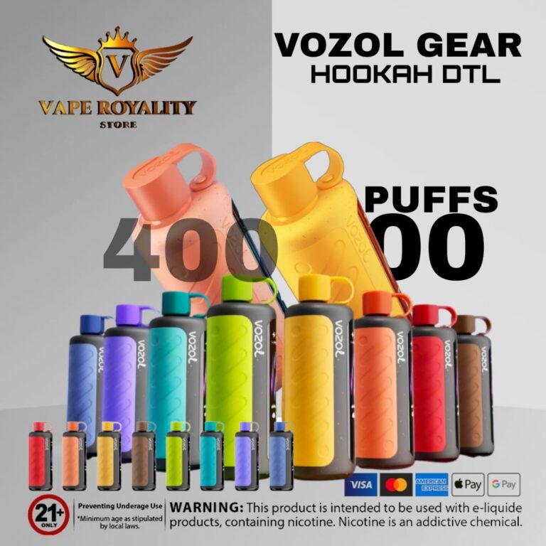 Vozol Gear Hookah 40000 Puffs