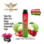 Vapes Bar Ghost Pro 3500 Puffs – Buy Genuine 20mg Disposable Vape in UAE - Image 2
