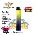 Vapes Bar Ghost Pro 3500 Puffs – Buy Genuine 20mg Disposable Vape in UAE - Image 3