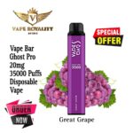 Vapes Bar Ghost Pro 3500 Puffs – Buy Genuine 20mg Disposable Vape in UAE - Image 16
