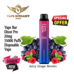 Vapes Bar Ghost Pro 3500 Puffs – Buy Genuine 20mg Disposable Vape in UAE - Image 18
