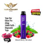 Vapes Bar Ghost Pro 3500 Puffs – Buy Genuine 20mg Disposable Vape in UAE - Image 19