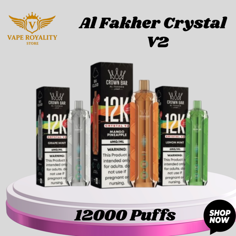 Al Fakher Crystal V2 12000 Puffs