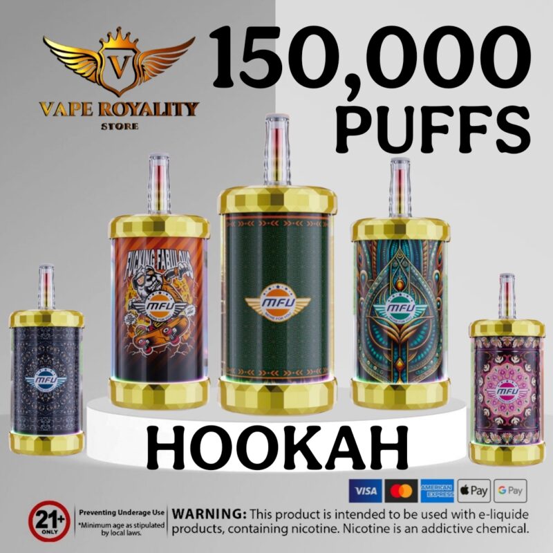MFU SHISHA X3 Hookah 150000 Puffs
