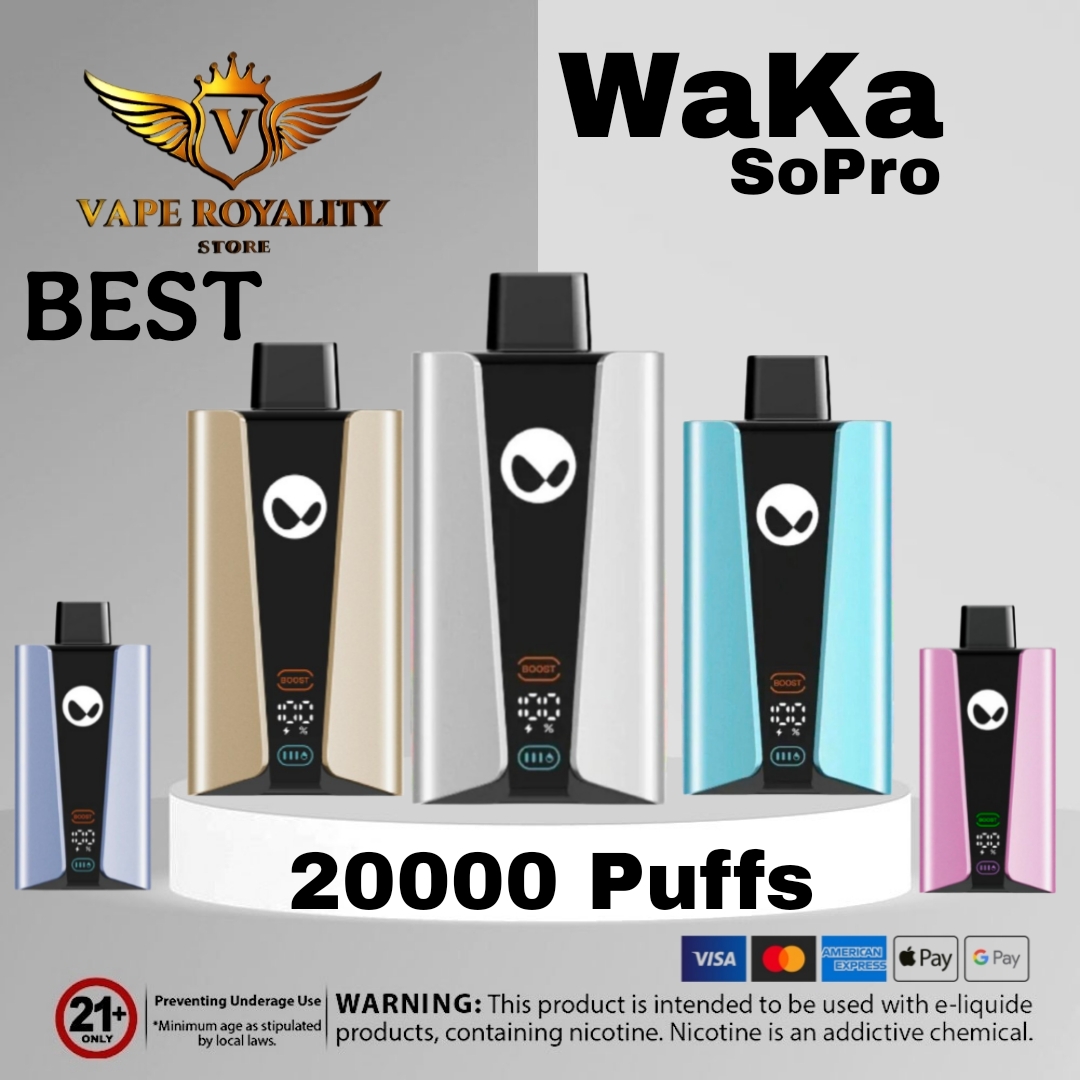 Best Waka SoPro 20000 Puffs 50mg Disposable Vape 1 Waka SoPro 20000 Puffs
