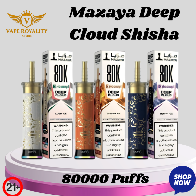 Mazaya Deep Cloud Shisha 80000 Puffs