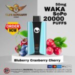 Waka SoPro 20000 Puffs 50mg Nicotine Disposable Vape – UAE Online Store - Image 2