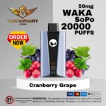 Waka SoPro 20000 Puffs 50mg Nicotine Disposable Vape – UAE Online Store - Image 7