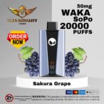 Waka SoPro 20000 Puffs 50mg Nicotine Disposable Vape – UAE Online Store - Image 13